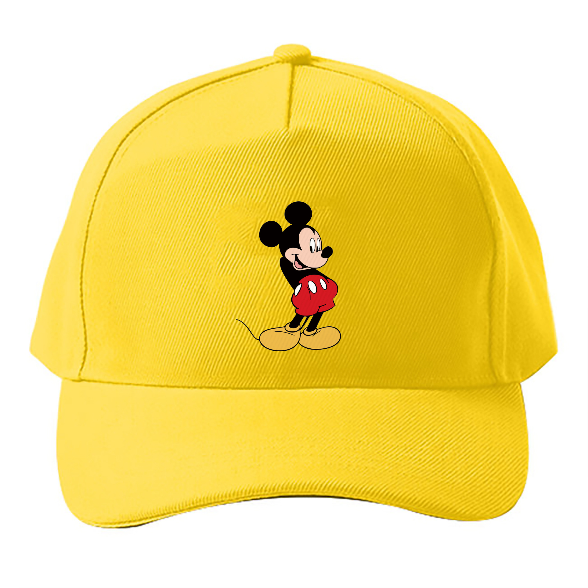 （画像用） ミッキーマウス Mickey Mouse ベースボールキャップ 綿100％ 男女兼用 帽子 スポーツ